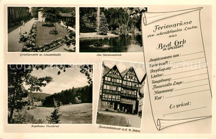 Bad Orb Gradierwerk Wandelhalle Jagdhaus Haselruh