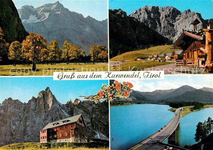 Karwendel Grosser Ahornboden Spitzkar Engalm Grubenkar Sylvensteinsee