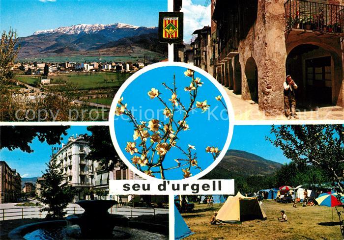 Seo de Urgel Zeltplatz En Valira Calle tipica Santa Maria