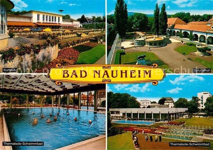 Nauheim Bad Sprudelhof Termalsohle Schwimmbad Kurhaus