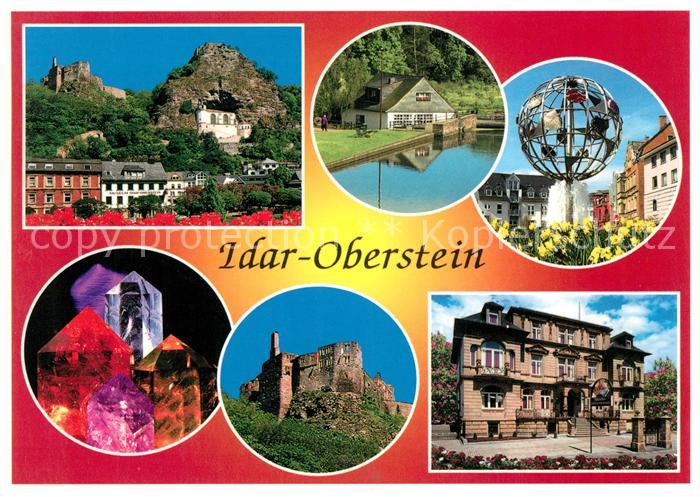 Idar-Oberstein Burg Stadtansichten