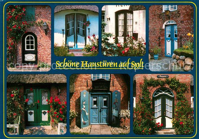 Sylt Schoene Haustueren