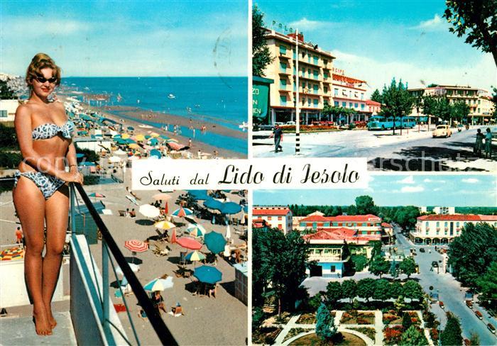 Lido di Jesolo Strand Uferpromenade