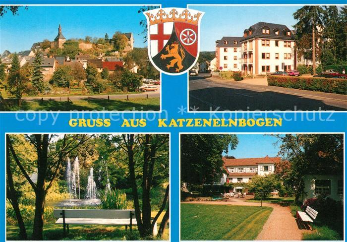 Katzenelnbogen Park Springbrunnen Panorama