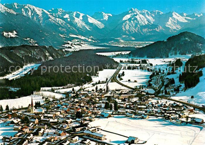 Fischen Allgaeu Winterlandschaft