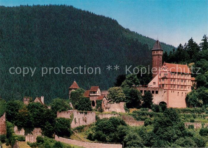 Hirschhorn Neckar Schloss Hotel auf der Burg