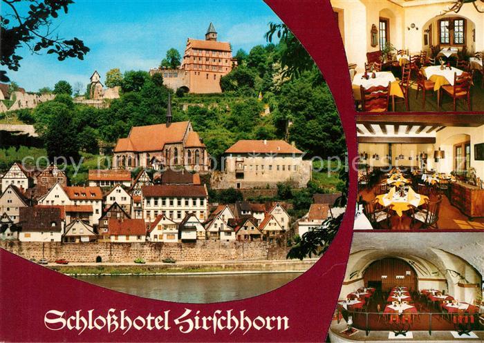 Hirschhorn Neckar Schlosshotel auf der Burg