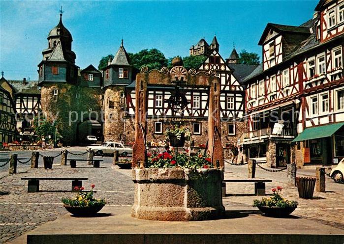 Braunfels Marktplatz Fachwerk