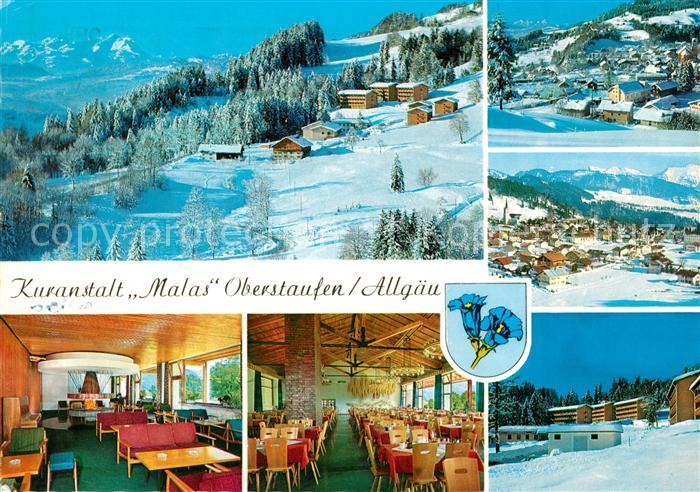 Oberstaufen Kuranstalt Malas Winterlandschaft