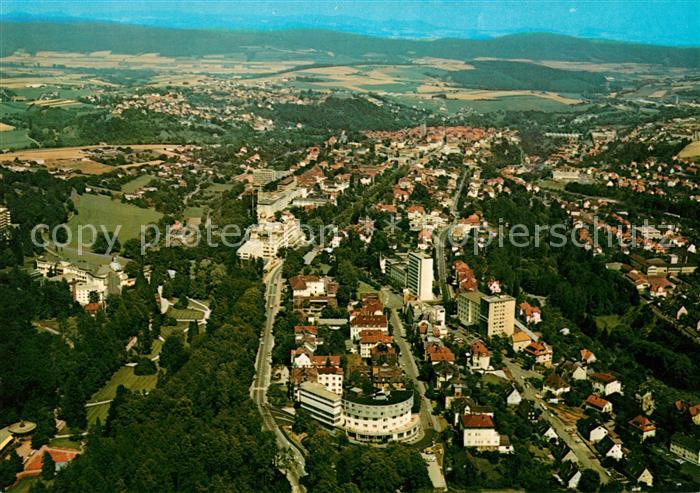 Wildungen Bad Fliegeraufnahme Panorama