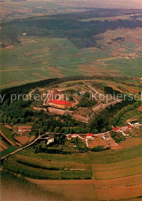 Weissenburg Bayern Fliegeraufnahme Festung Wuelzburg