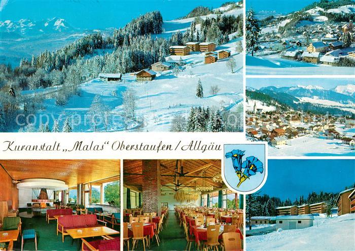 Oberstaufen Kuranstalt Malas Winterlandschaft