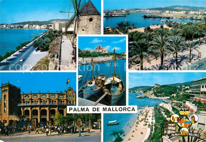 Palma de Mallorca Strandpromenade Muehle