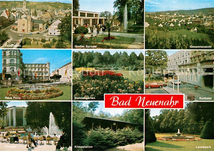 Neuenahr-Ahrweiler Bad Kirche Lennepark Grosser Sprudel Kurpark