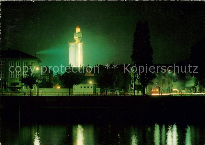 Frankfurt Main Henninger Turm Nachtaufnahme
