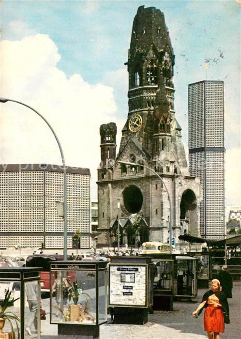 BERLIN  DE Kaiser Wilhelm Gedaechniskirche Neubau