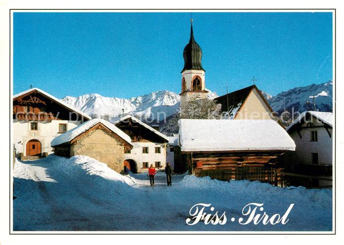 Fiss Tirol Winterlandschaft
