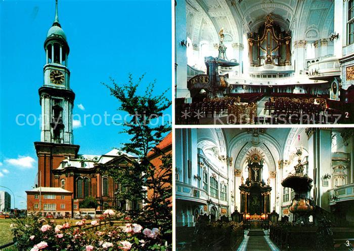Hamburg Michaeliskirche Orgel Altar