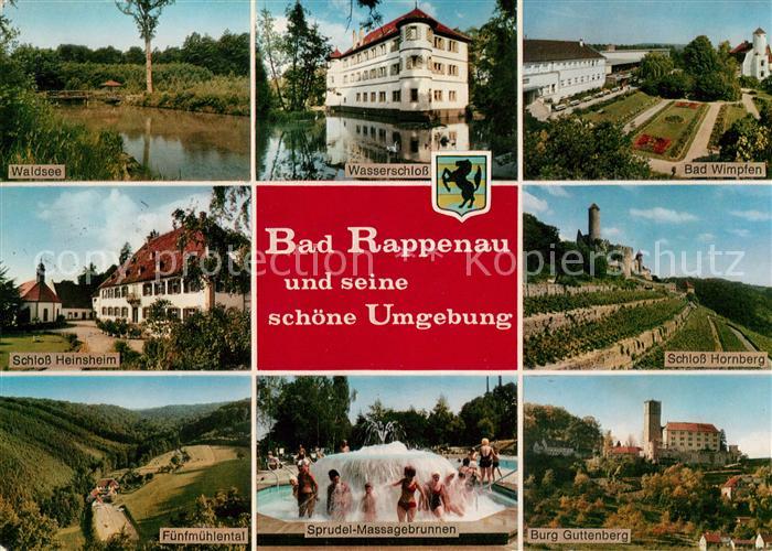Bad Rappenau Waldsee Schloss Heinsheim Bad Wimpfen Wasserschloss