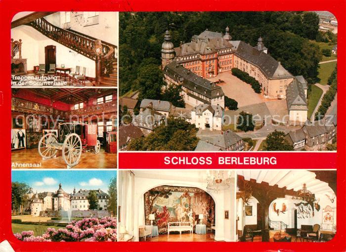 Berleburg Bad Schloss Ahnensaal Treppenaufgang Sommerhalle