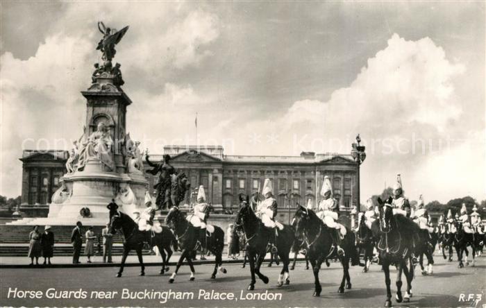 Leibgarde Wache Horse Guards Buckingham Palace London
