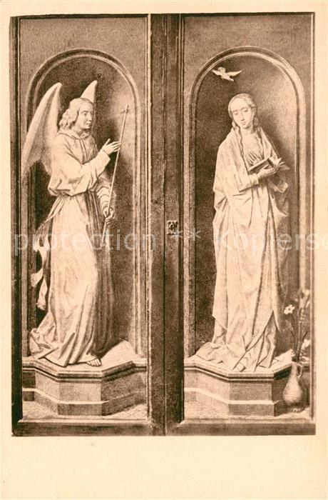 Kuenstlerkarte Hans Memling Altarschrein Dom Lübeck Di