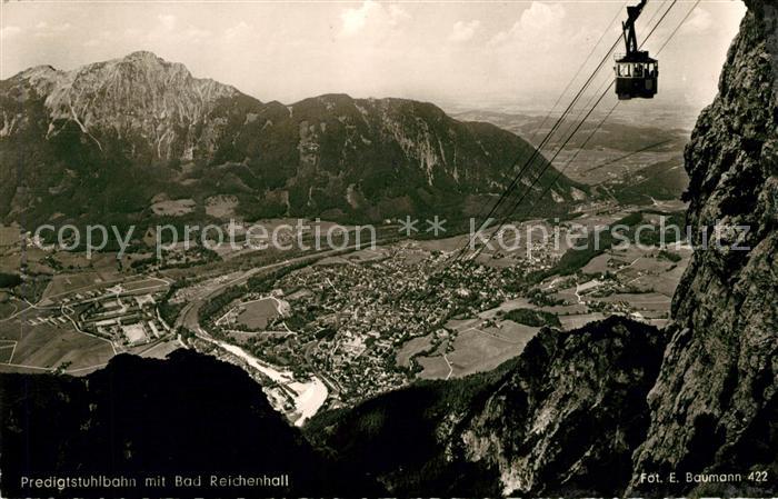 Foto Baumann E. Nr. 422 Predigtstuhlbahn Bad Reichenhall