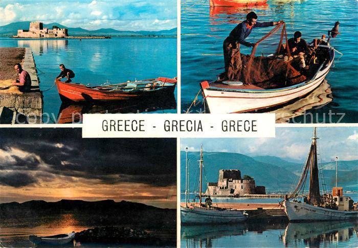 Fischerei Griechenland Fischer Fischkutter
