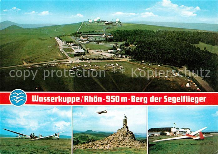 Segelflug Gliding Vol-Voile Vuolo-a-Vela Volo-a-Vela-- Wasserkuppe Rhoen Flieger