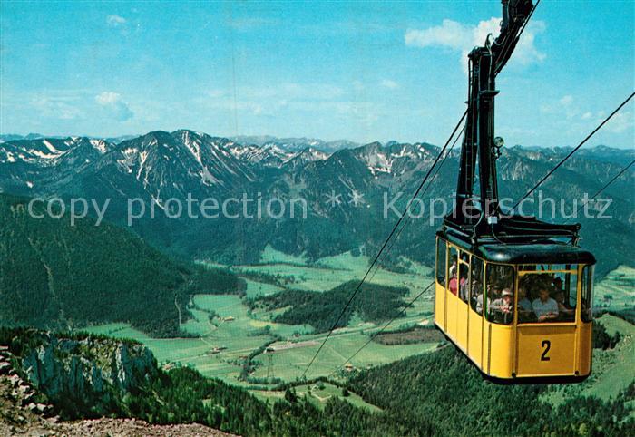 Seilbahn Wendelstein Rothwand Miesing Spitzingsee
