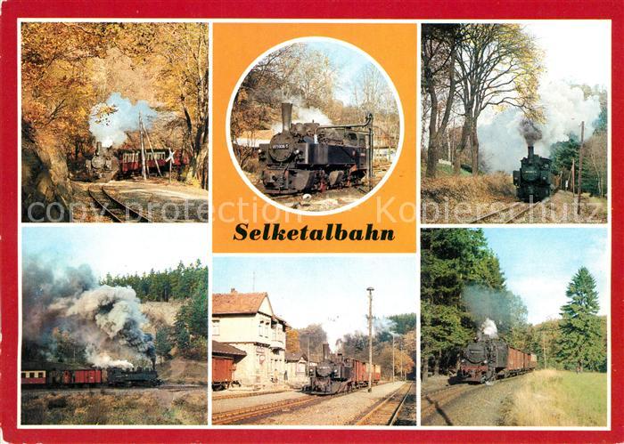 Lokomotive Selketalbahn Bahnhof Alexisbad Strassberg