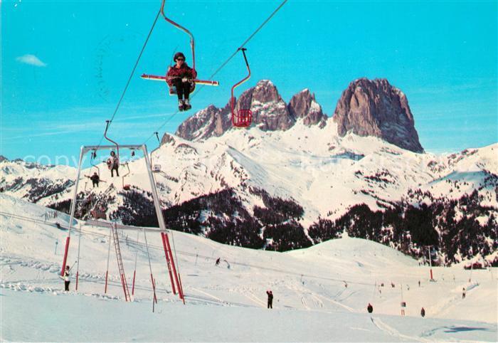Sessellift Sassolungo Belvedere del Pordoi