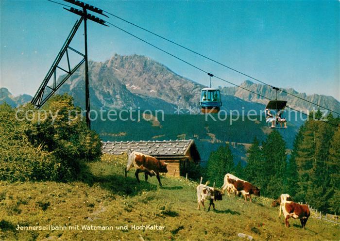 Seilbahn Sessellift Jenner Watzmann Hoch Kalter Kuehe