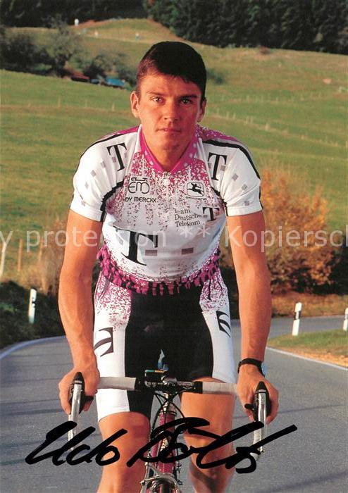 Radsport Radrennfahrer Udo Boelts Autogramm Telekom