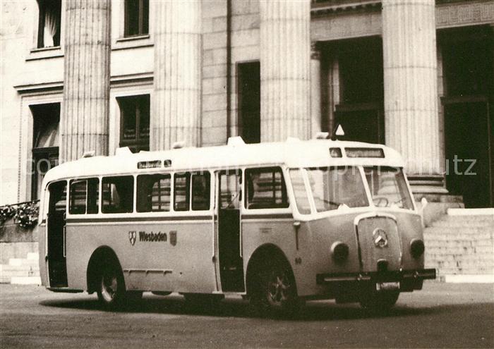 Autobus Omnibus Oldtimer 1940/41 Daimler-Benz op 3750 Wiesbaden