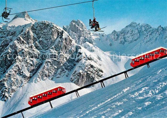 Zahnradbahn Olympiabahn Hoadl Axamer Lizum Sessellift