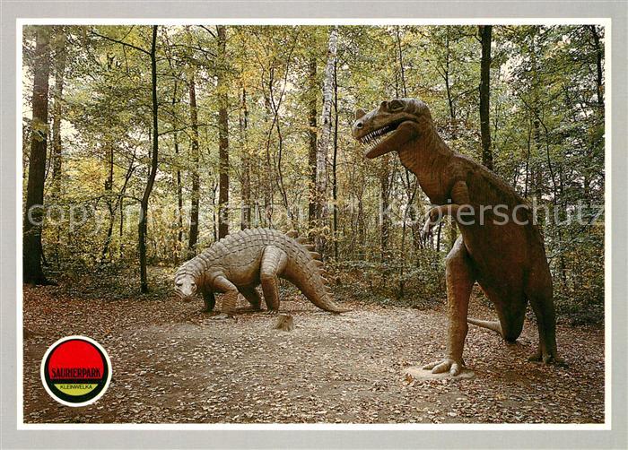 Dinosaurier Scelidosaurus Ceratosaurus Saurierpark Kleinwelka