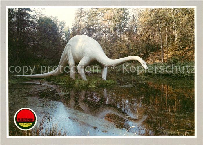 Dinosaurier Diplodocus Saurierpark Kleinwelka