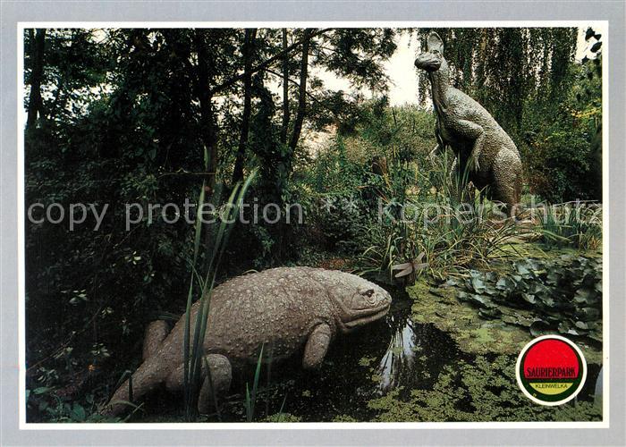Dinosaurier Mastodonsaurus Corythosaurus Saurierpark Kleinwelka