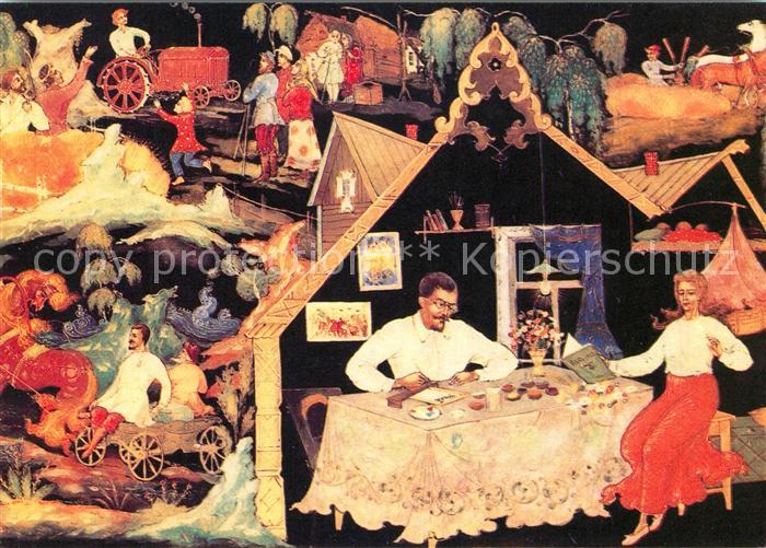 Kuenstlerkarte M. I. Shemarov Tale of Ivan Golikov