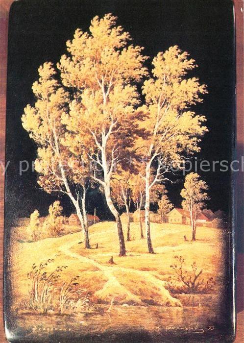 Kuenstlerkarte I. I. Strakhov Autumn