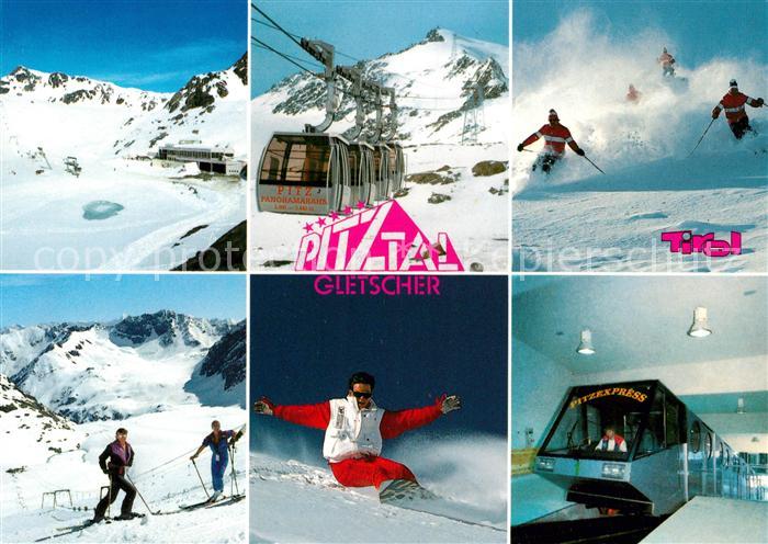 Seilbahn Pitztaler Gletscherbahn St. Leonhard Tirol