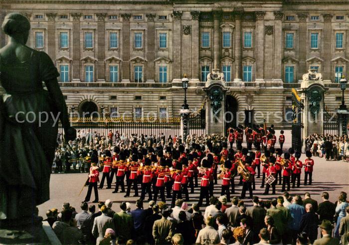 Leibgarde Wache Buckingham Palace London