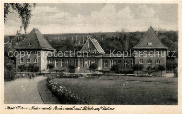 Bad Koesen Medizinische Badeanstalt mit Saline