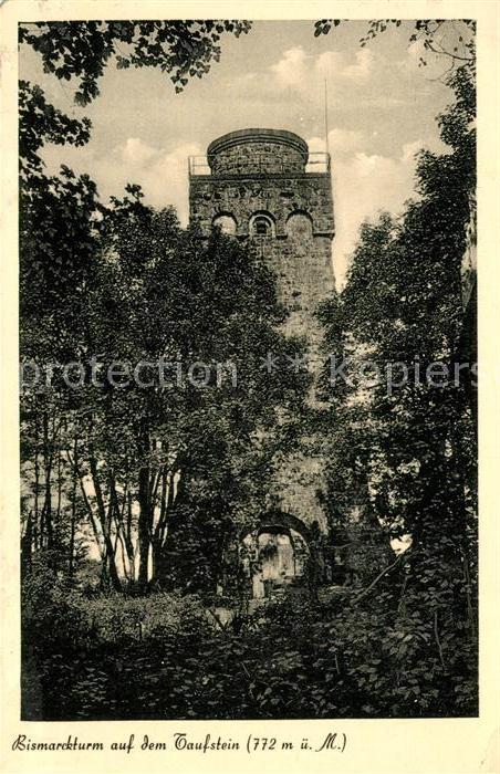 Hoherodskopf Bismarckturm auf dem Taufstein