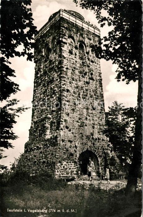 Hoherodskopf Vogelsberg mit Taufstein