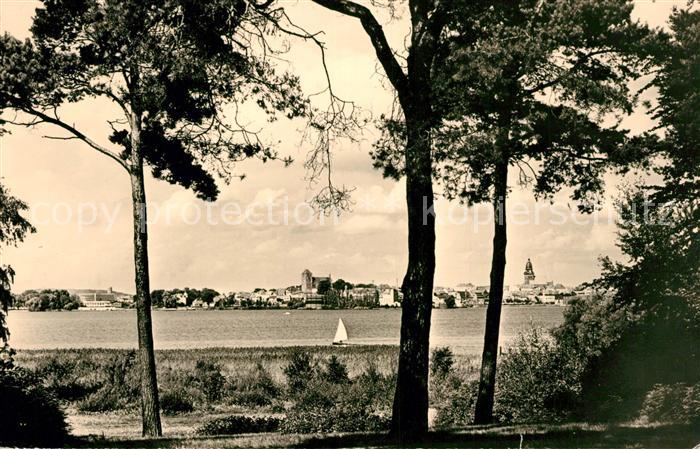 Waren Mueritz Blick von Ecktannen