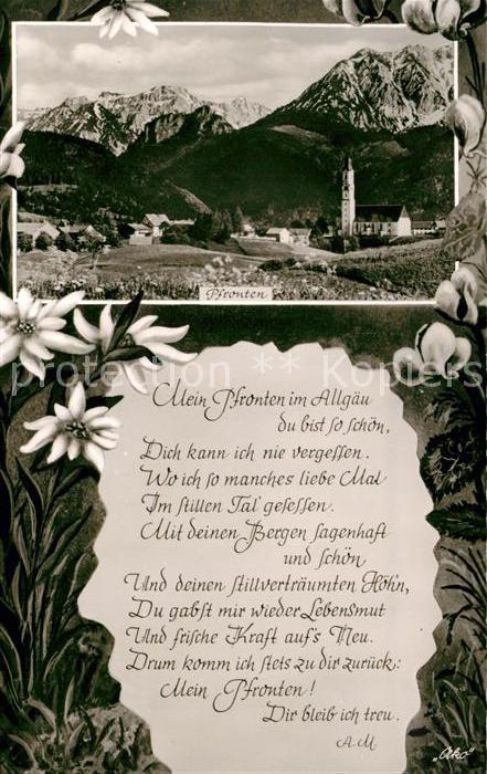 Pfronten Ostallgaeu Bayern