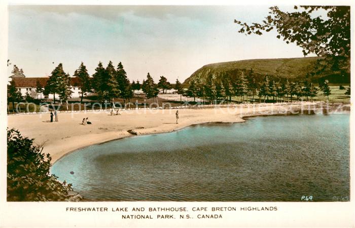 Cape Breton Lake Bathhouse Highlands-National-Park