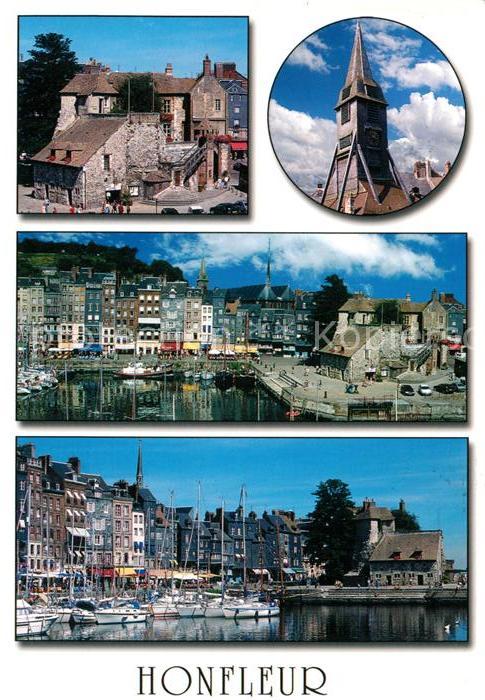 Honfleur Hafen Kirche